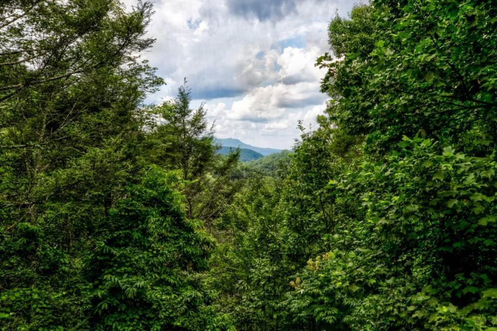 Nice View Fireplace, Hot Tub, Porch Bed, Private Sevierville Exterior foto