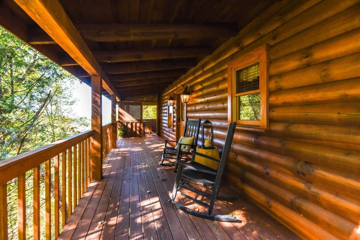 Nice View Fireplace, Hot Tub, Porch Bed, Private Sevierville Exterior foto