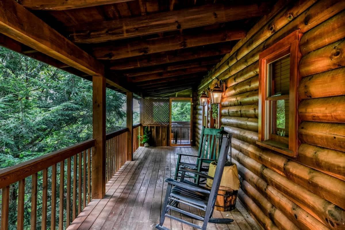 Nice View Fireplace, Hot Tub, Porch Bed, Private Sevierville Exterior foto